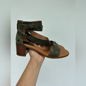 ✨SIZE 7 SPERRY TOP SIDER HEELED SANDALS